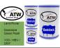 Preview: Land-Rover, Grasmere Green Pearl, 1CD / HBV / 2207: 500ml Lackdose + 500ml Klarlack + 250ml Härter - Set, von ATW Autoteile West.